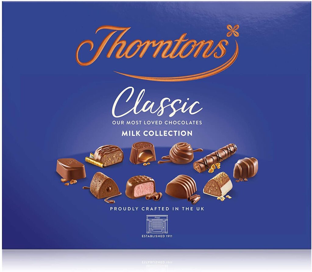 List of British Chocolate Brands UK 2025