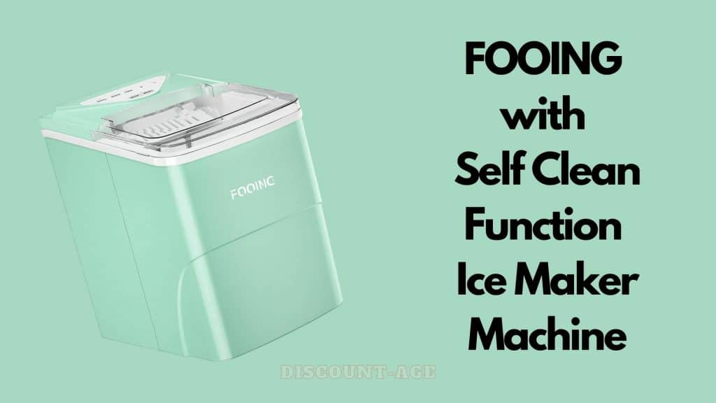 FOOING with Self Clean Function Ice Maker Machine