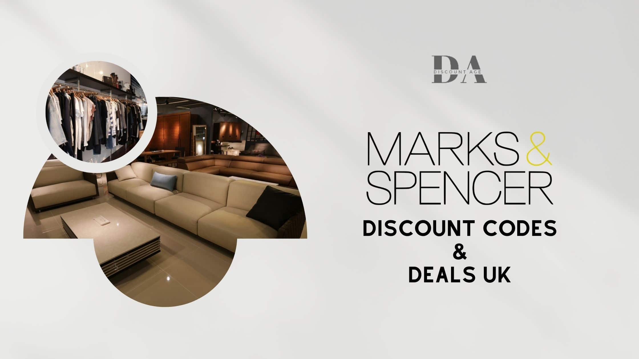 Marks and Spencer Discount Codes and deals uk