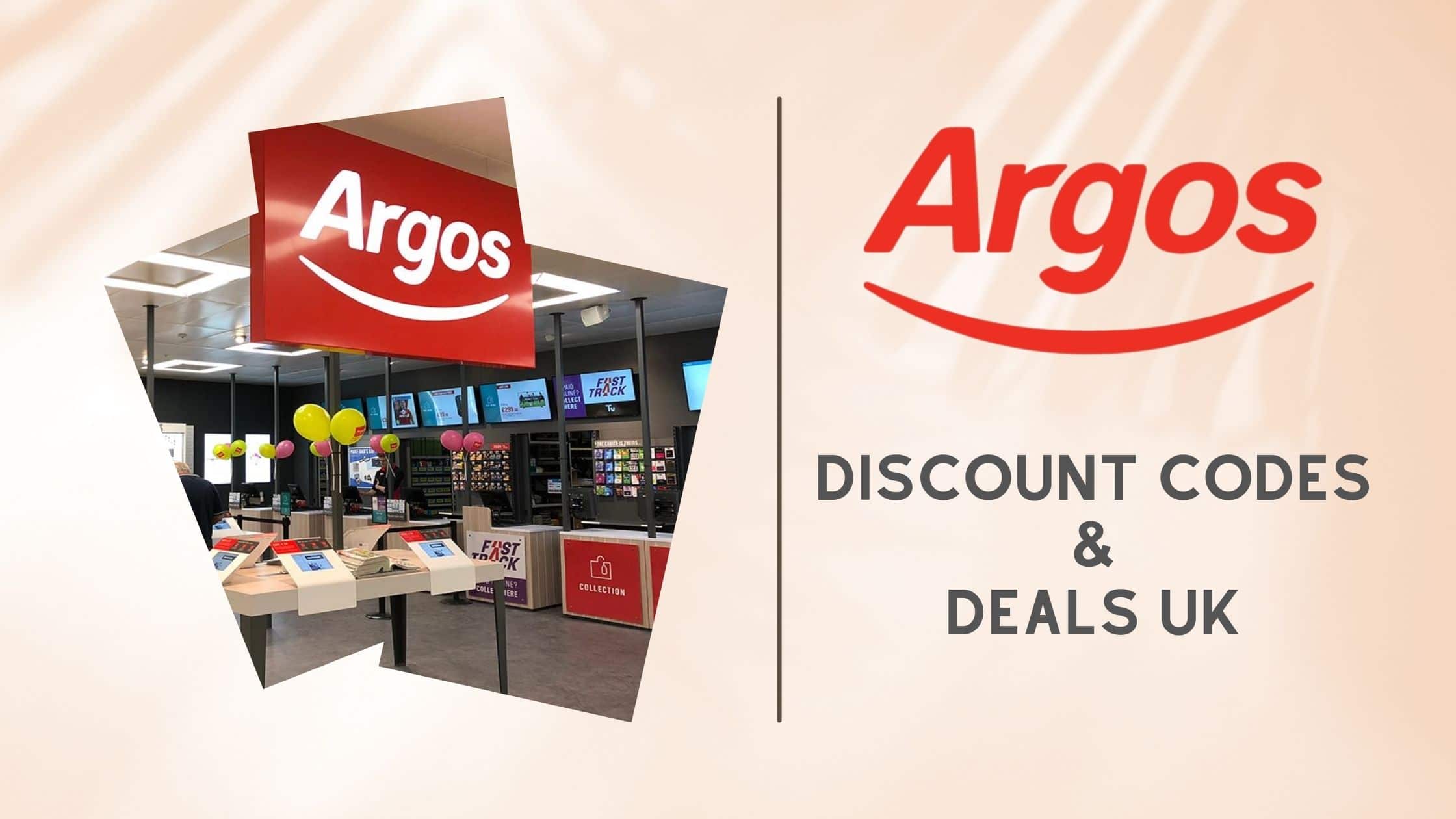argos discount codes and deals uk