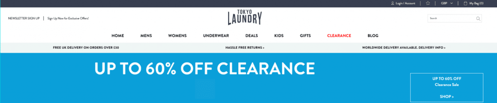 tokyo laundry dsicount codes and voucher deals