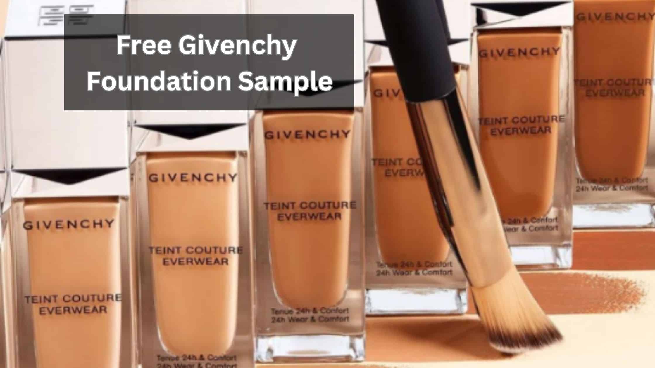 Free Givenchy Foundation Sample