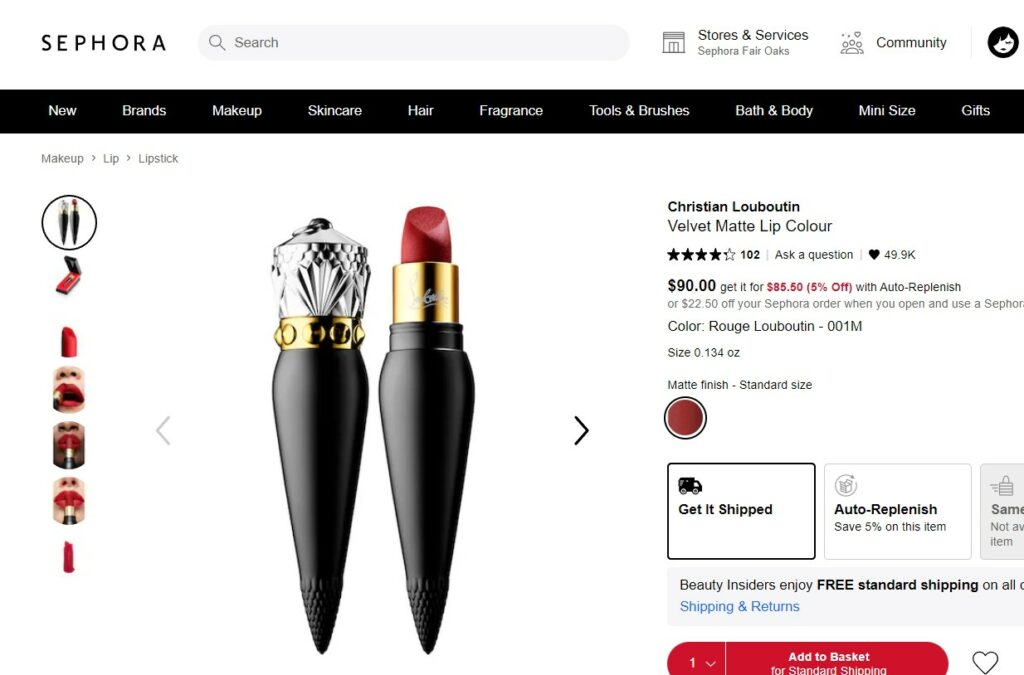 Christian Louboutin Lipstick